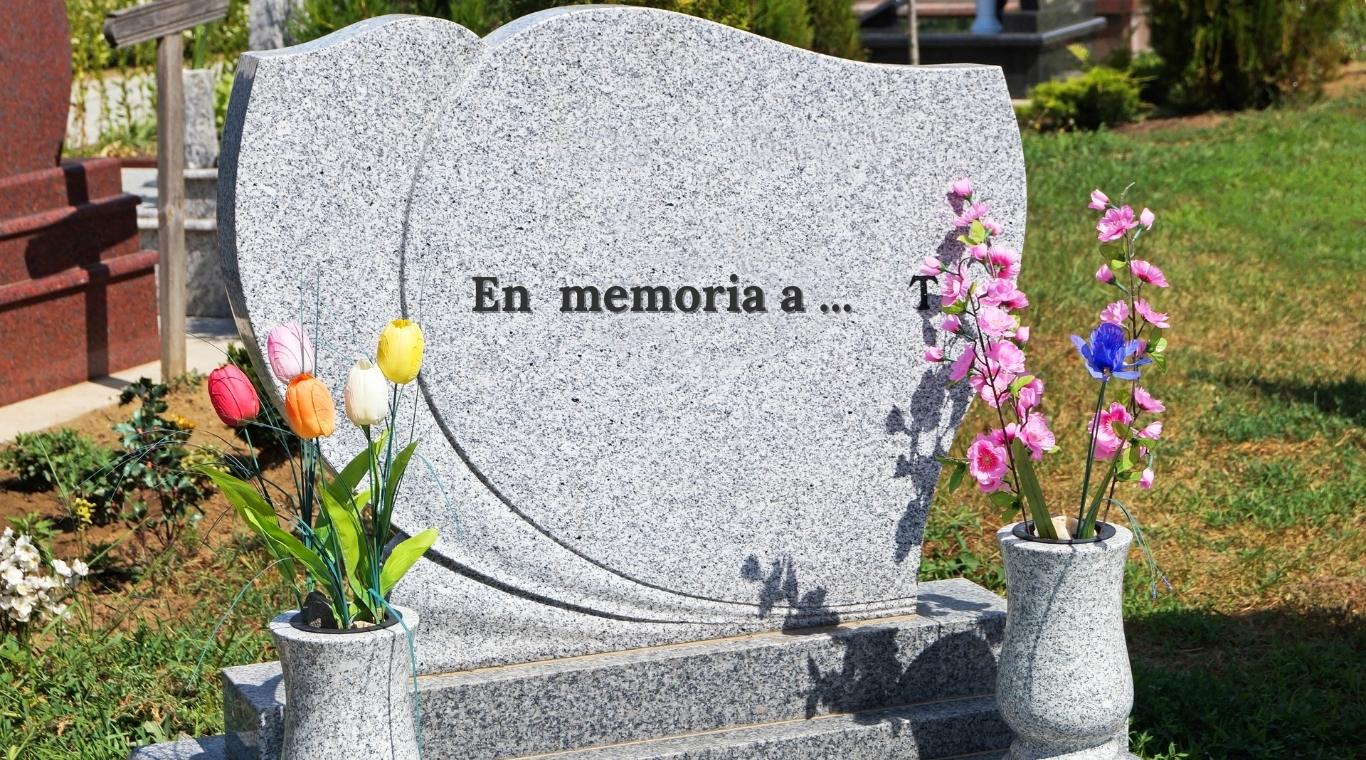 Inscripciones en lápidas ¿qué se pone en las lápidas y cuánto cuesta?
