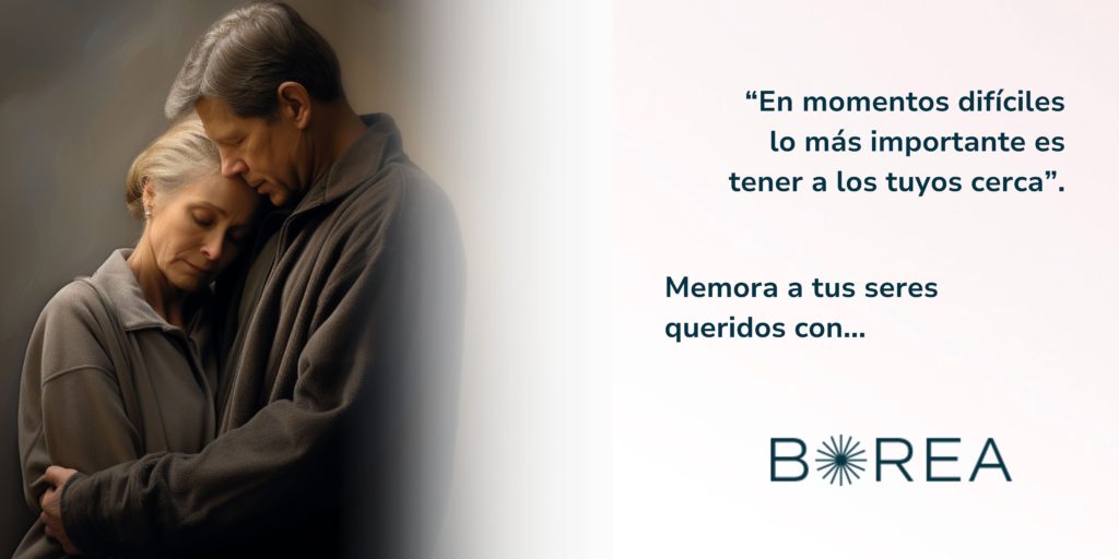 Dar las condolencias junto a Borea servicios funerarios
